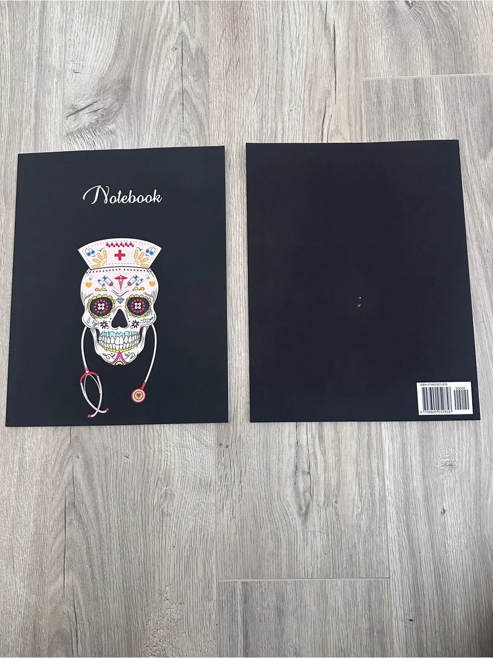 Skull & Gothic Design Hardcover Notebooks Set of 7